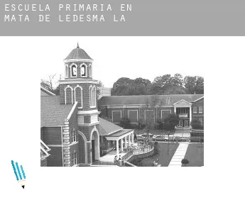 Escuela primaria en   Mata de Ledesma (La)