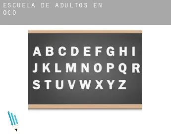 Escuela de adultos en  Oco