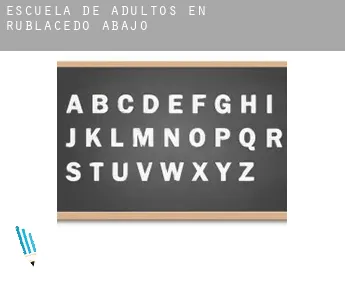 Escuela de adultos en  Rublacedo de Abajo