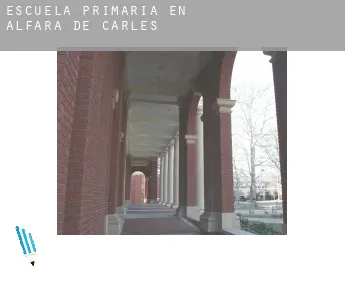 Escuela primaria en   Alfara de Carles