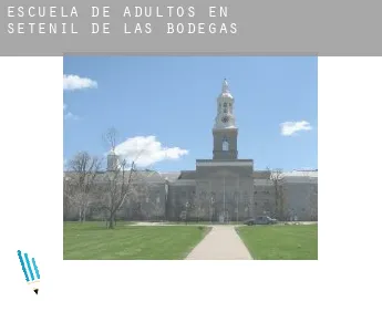 Escuela de adultos en  Setenil de las Bodegas