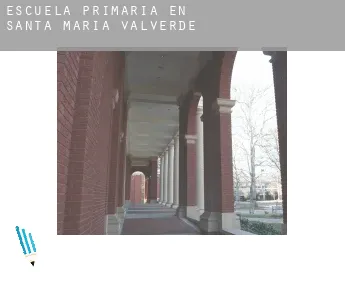 Escuela primaria en   Santa María de Valverde