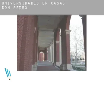 Universidades en  Casas de Don Pedro